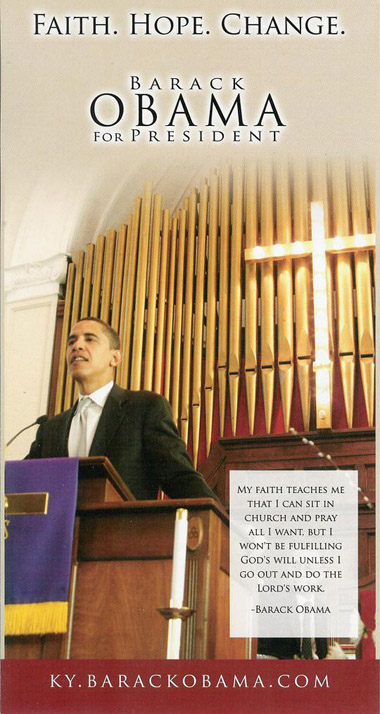 Barack Obama's Kentucky Election mailer